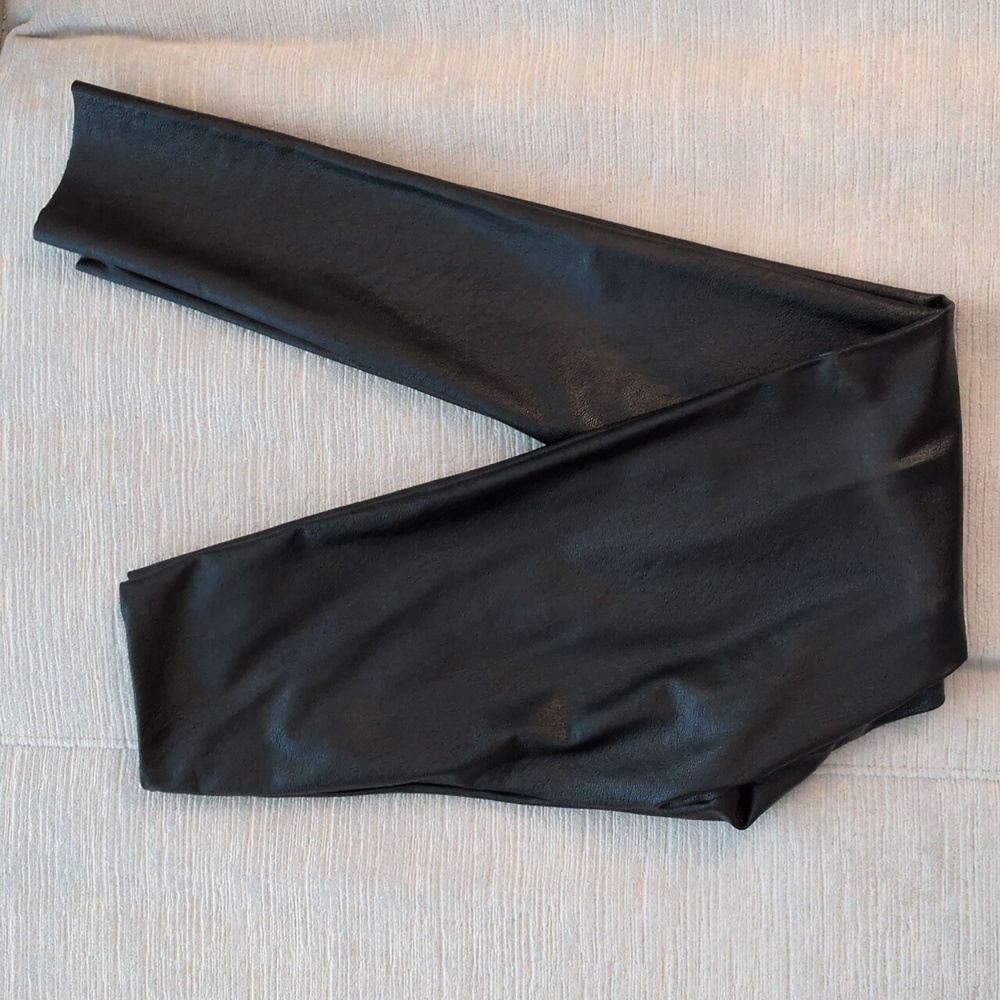 Commando Faux Leather Leggings Black